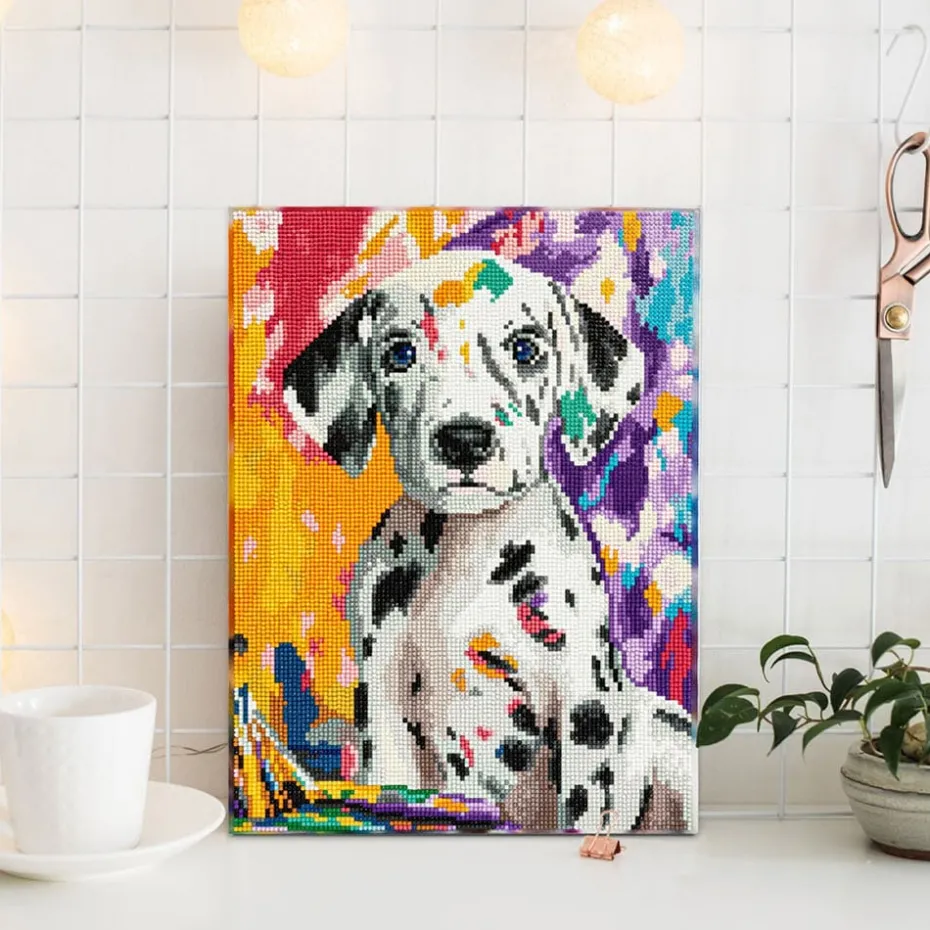 Diamond Dotz Lerret 30x40cm DD34 – Dalmatian Pup