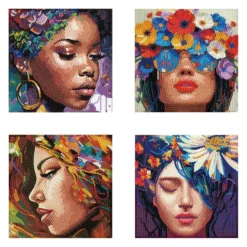 Diamond Dotz Mini Dotz – Four Beauties