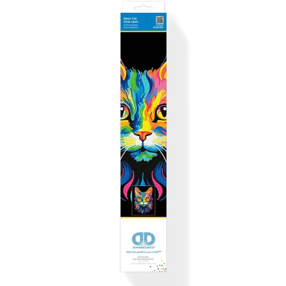 Diamond Dotz Neon Flock – Cat