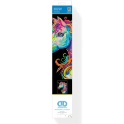 Diamond Dotz Neon Flock – Unicorn