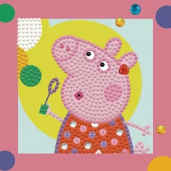 Diamond Dotz Quick Dotz Cameos – Peppa gris Happy days