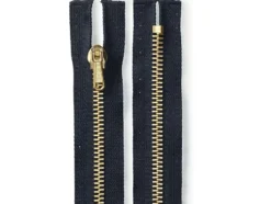 Eclair Glidelås Metall M3 16cm – 210 Marineblå