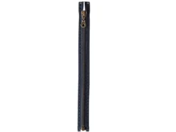 Eclair Glidelås Metall M5 60cm – 210 Marineblå