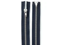 Eclair Glidelås Metall M4 60cm – 210 Marineblå