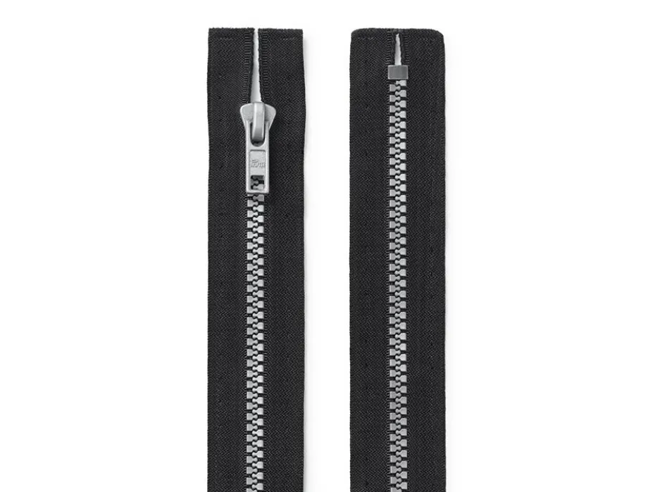 Eclair Glidelås Plast S5 18cm – 010 alu