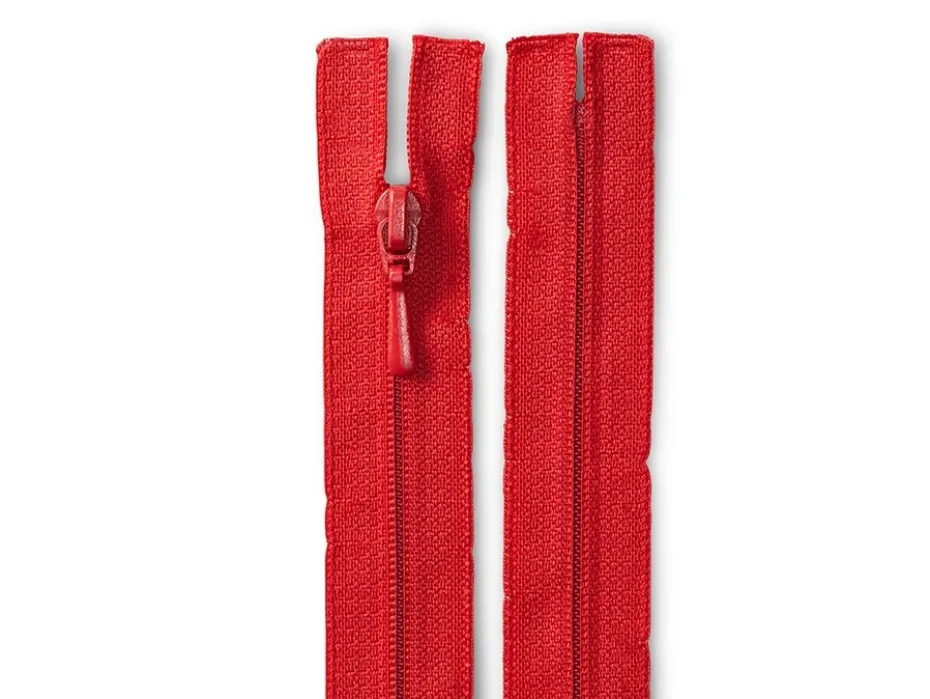 Eclair Glidelås Plast S2 60cm – 722 Rød