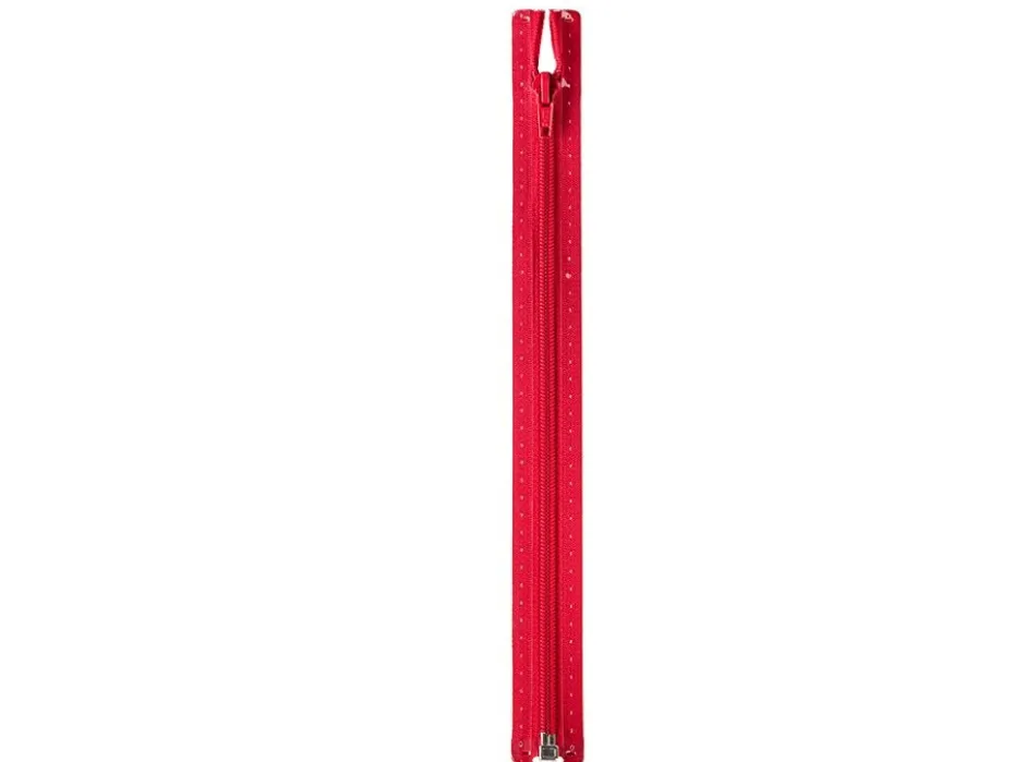 Eclair Glidelås Plast S3 45cm – 722 Rød