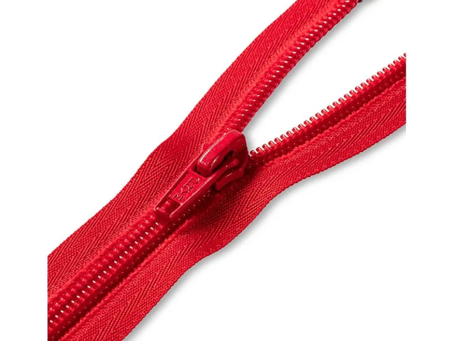 Eclair Glidelås S9 Strikk – 35cm – Rød