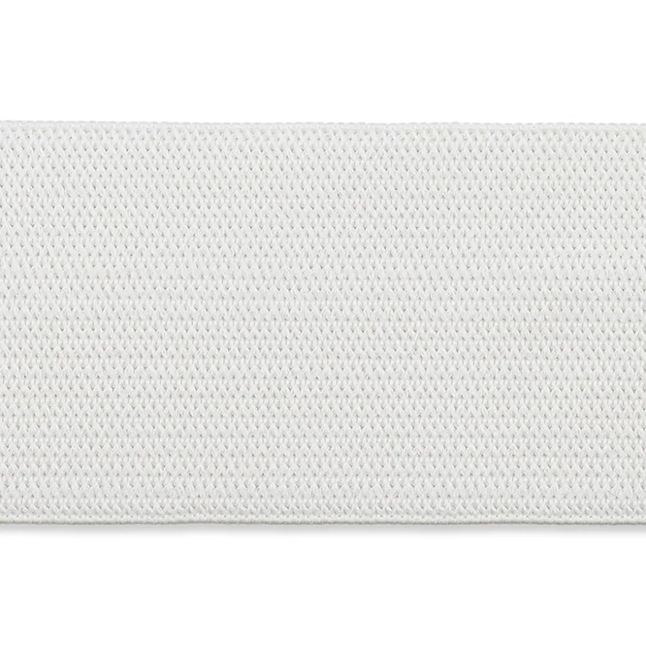 Elastisk strikk – 10mm x 25 m – hvit