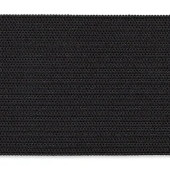 Elastisk strikk – 35mm x 25 m – sort