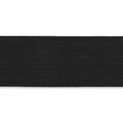 Elastisk strikk – 25mm x 25 m – sort