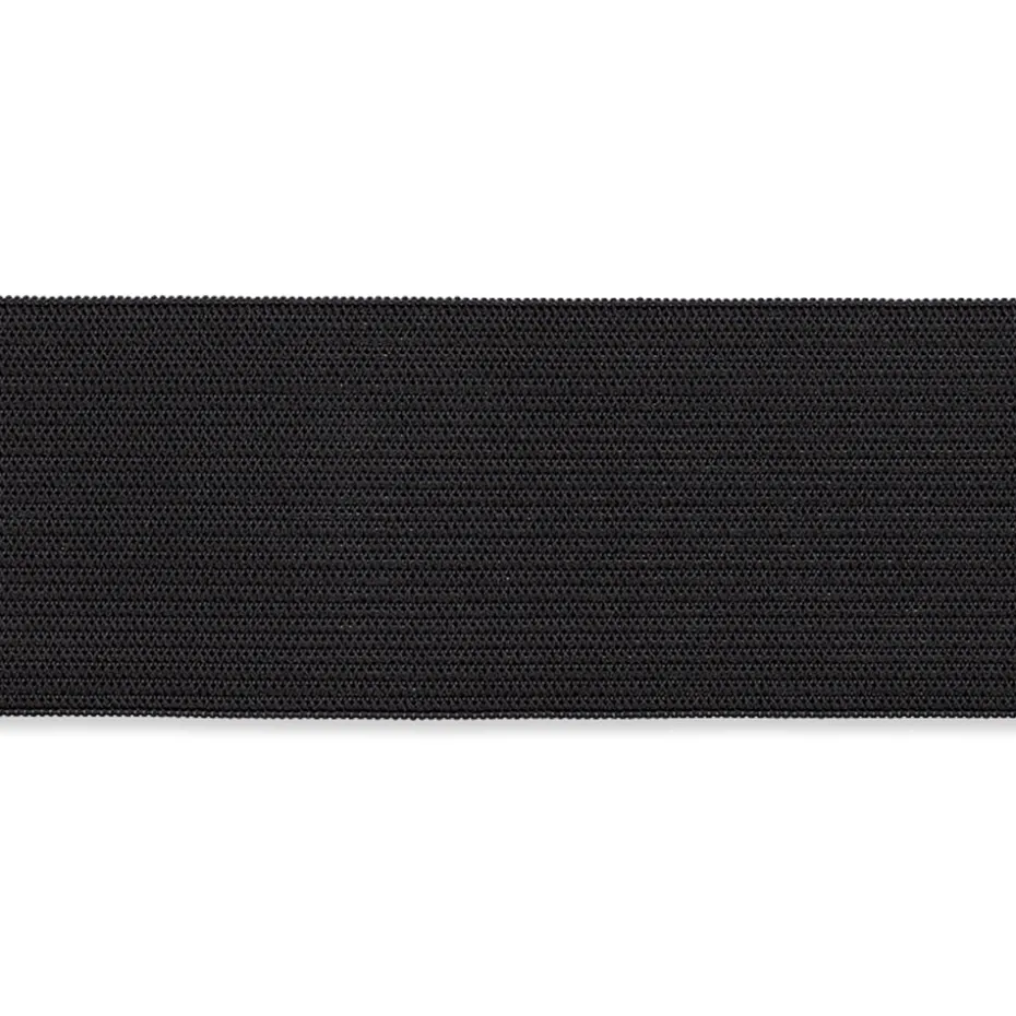 Elastisk strikk – 10mm x 25 m – sort