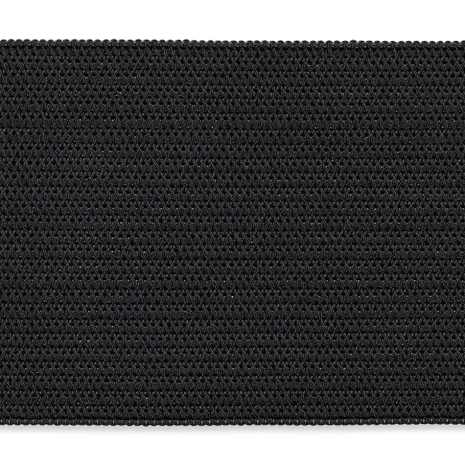 Elastisk strikk – 10mm x 25 m – sort