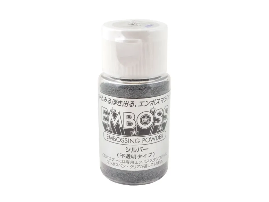 Embossingpulver 30ml – 302 Sølv