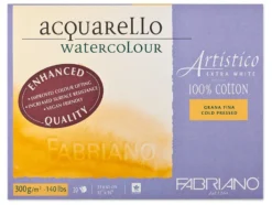 Fabriano Artistico EQ Extra White 300g GF 20ark – 31x41cm
