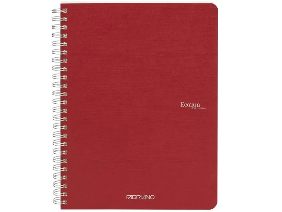 Fabriano EcoQua Original Spiralhefte A5 Blank Cherry