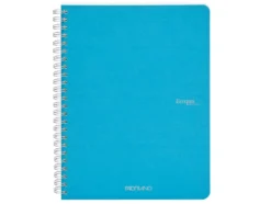 Fabriano EcoQua Original Spiralhefte A5 Linjert Light Blue