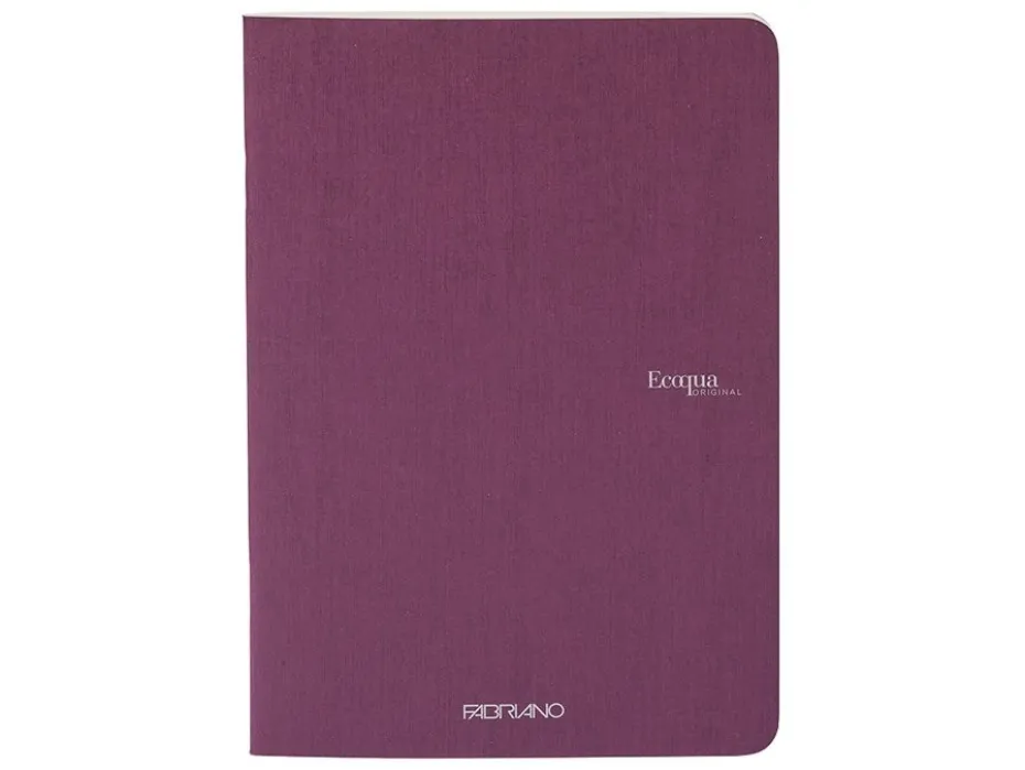 Fabriano EcoQua Original Stiftet A4 Linjert Purple