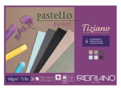 Fabriano Tiziano Pastellblokk A3 160g 30ark – Brizzati