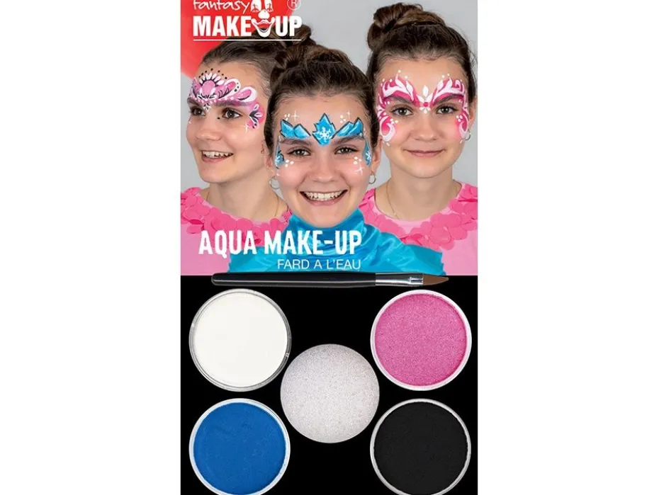 Fantasy Make-Up Temasett – Prinsesse blå/rosa