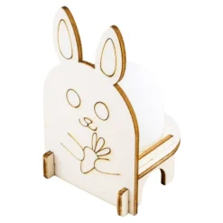 Figursett i tre 1stk Eggeglass – Hare