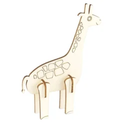 Figursett i tre 1stk Safari – Sjiraff