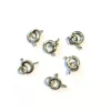Fjærlås /m ring – 7mm 6stk – Sølv