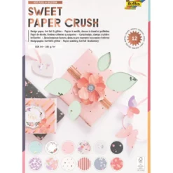 Folia Design Papirblokk A4 12ark – SWEET PAPER CRUSH