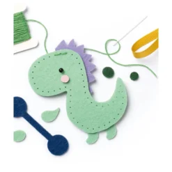 Folia Filtfigur Mini sysett – Dinosaur