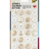 Folia Kalendertall Advent Buttons tall – Gull