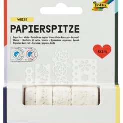 Folia Papirbord tape 4 x 1m – Hvit