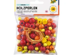 Folia Perlesett Treperler 60g – Gul/rød