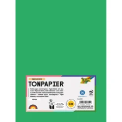 Folia Tegnepapir A4 – 130g 100ark – 54 Smaragdgrønn