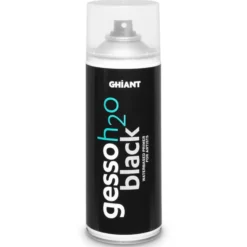Ghiant H2O Gesso Spray Black 400ml