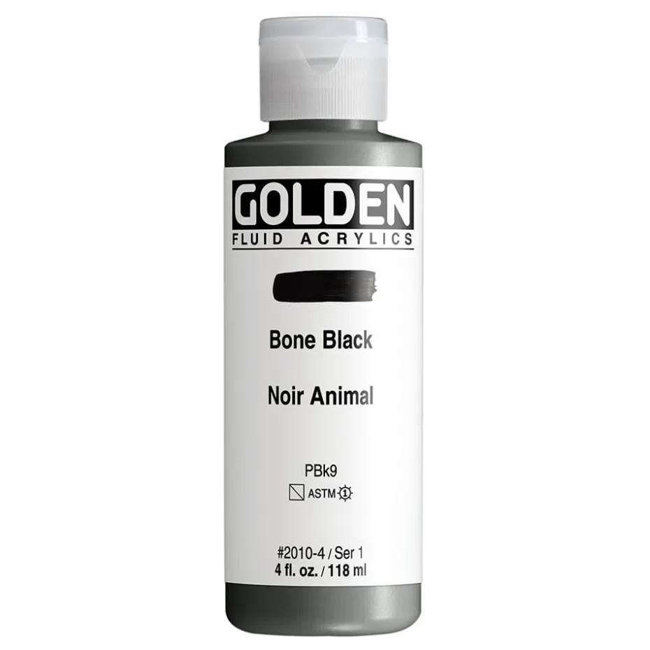 Golden Fluid Akryl 118ml – 2010 Bone Black