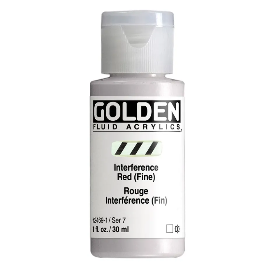 Golden Fluid Akryl 30ml – 2469 Interference Red Fine