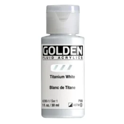 Golden Fluid Akryl 30ml – 52380 Titanium White