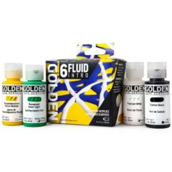 Golden Fluid Akryl Sett 6 x 30ml – 0060 Intro
