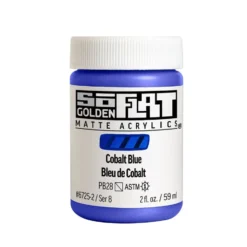 Golden SoFlat Akryl 59ml – 6725 Cobalt Blue