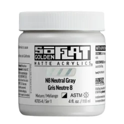 Golden SoFlat Akryl 118ml – 26765 N8 Neutral Gray
