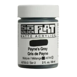 Golden SoFlat Akryl 59ml – 6750 Payne’s Gray