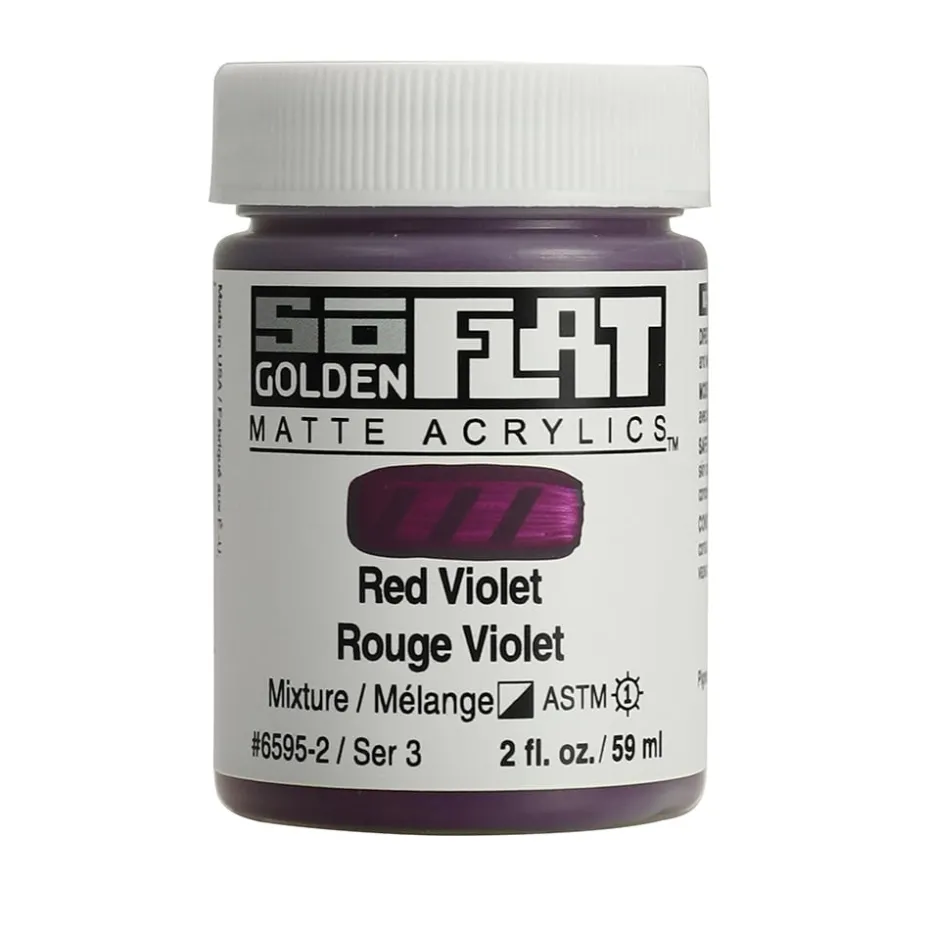 Golden SoFlat Akryl 59ml – 56595 Red Violet