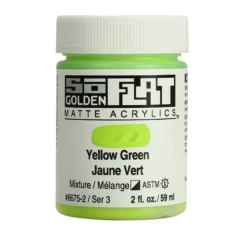 Golden SoFlat Akryl 59ml – 6675 Yellow Green