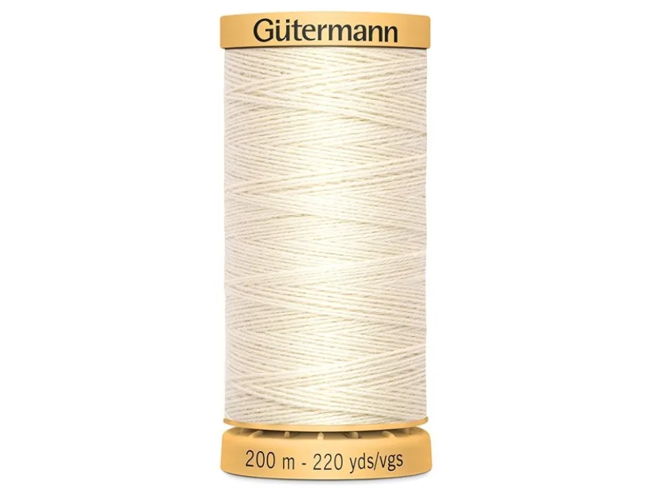 Gütermann Basting Tråkletråd 200m – 919 Off White