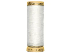 Gütermann C Ne 50 Bomull 100m – 5709 – Hvit
