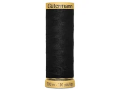 Gütermann C Ne 50 Bomull 100m – 5201 Sort