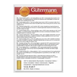 Gütermann Trådsett 731190-1 – Quilting 200 m 6 stk