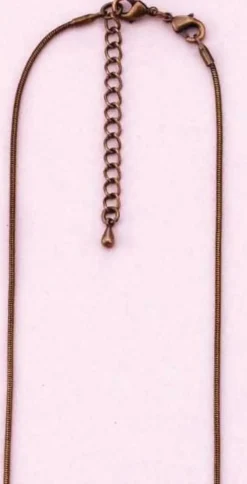 Halslenke 45cm – Kobberfarget