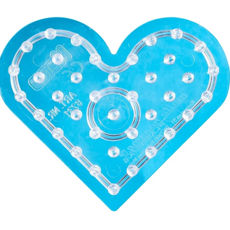 Hama Maxi Piggplate – Lite hjerte