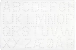 Hama Midi Piggplate 272 – Bokstaver